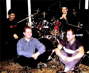 von links:Jan Wagler, Sebastian, Michael, Markus Nestler